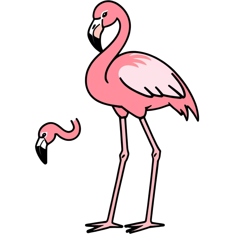 flamingo emoji