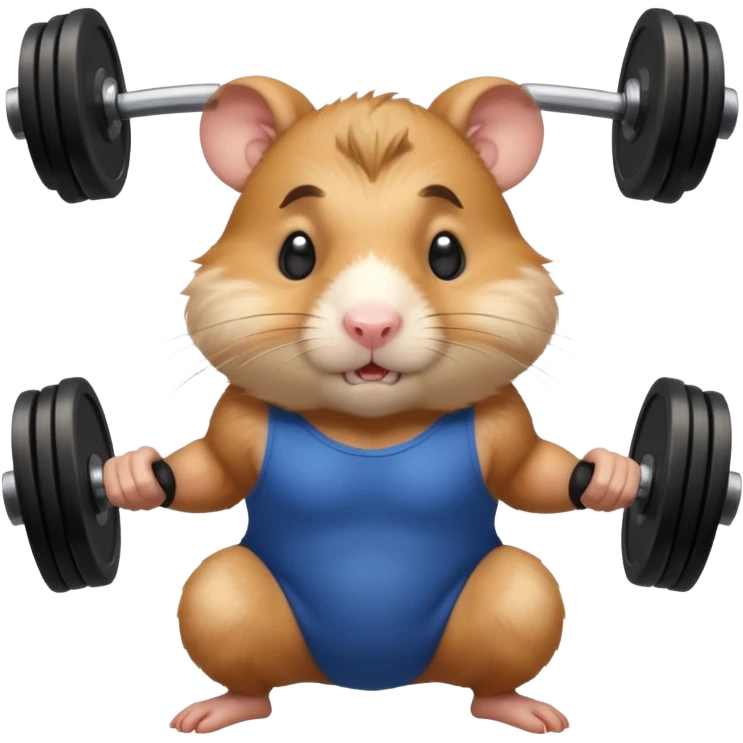 weightliftinghamster emoji