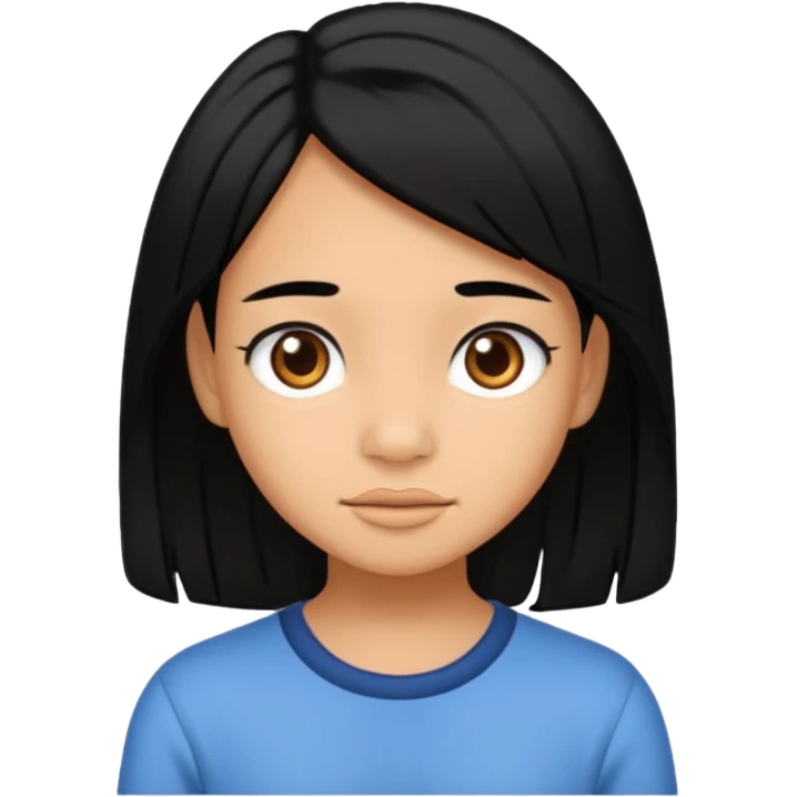 Lilo from the Lilo & Stitch movie emoji