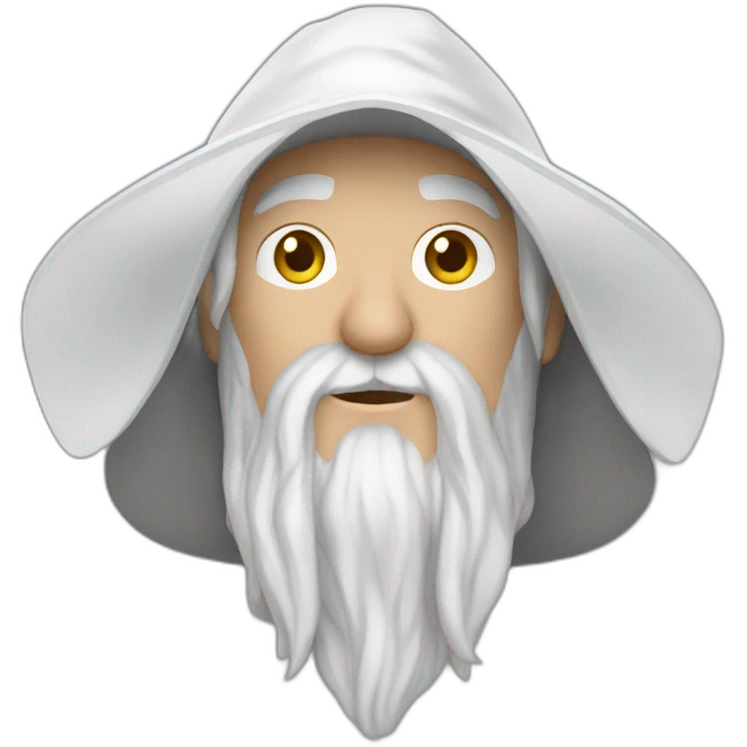 Gandalf white emoji