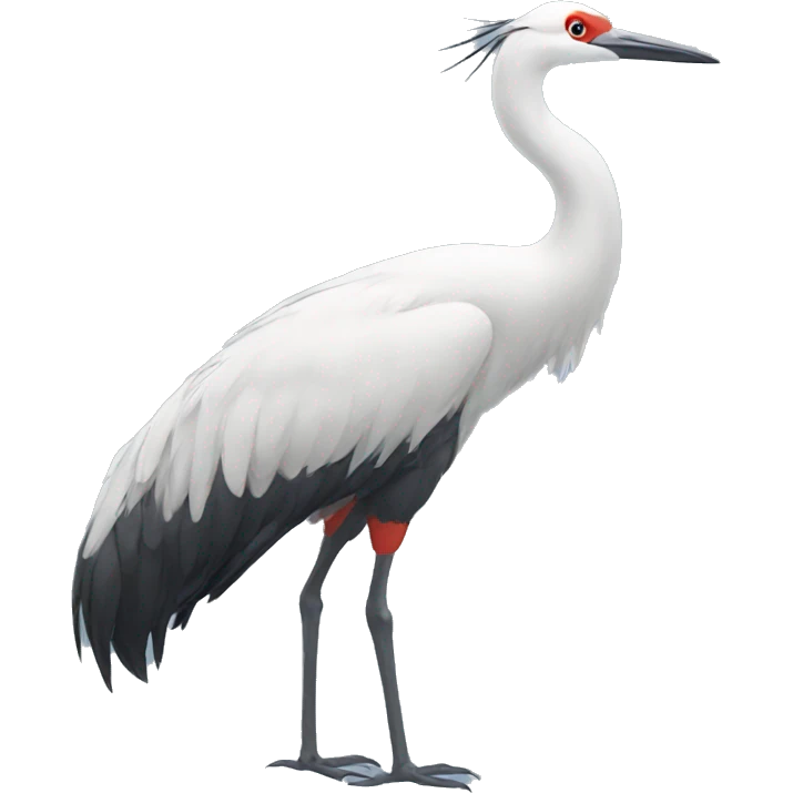 Crane bird emoji