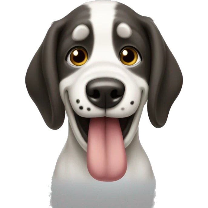Snoopys brother with tongue out  emoji