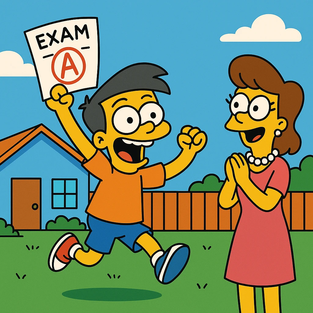 pass an exam emoji
