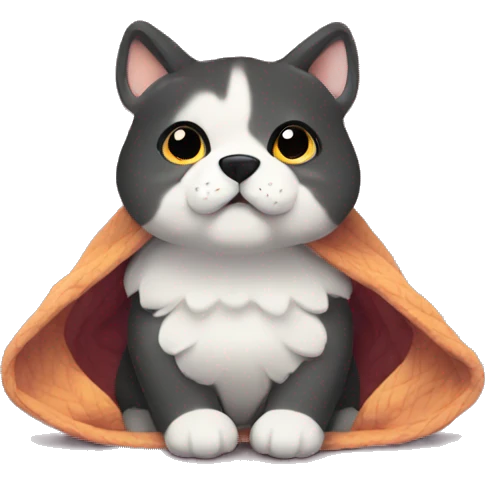 Cute blanket emoji
