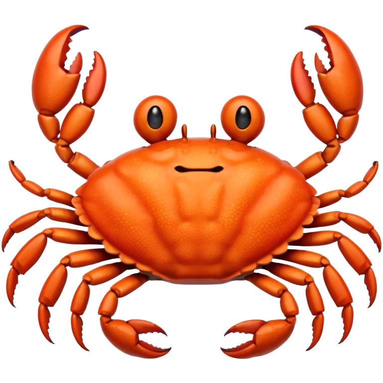 smiling crab emoji