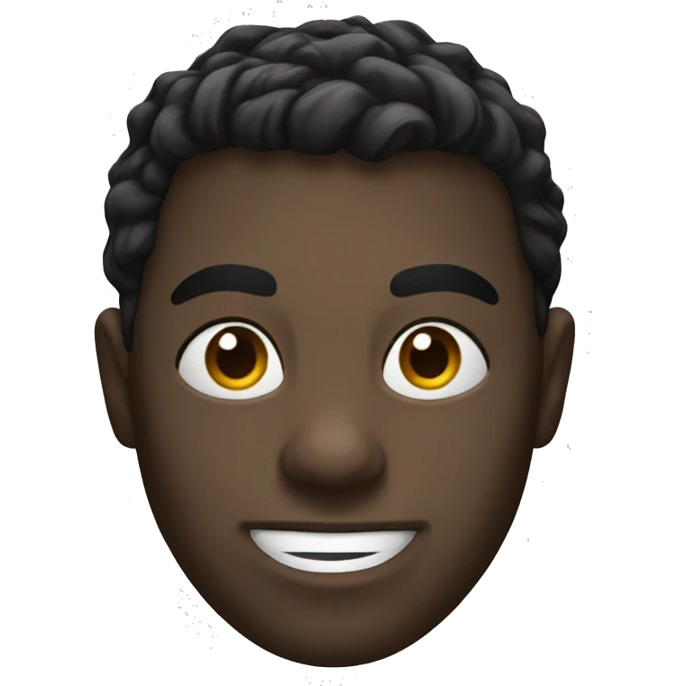 Black spider man head  emoji