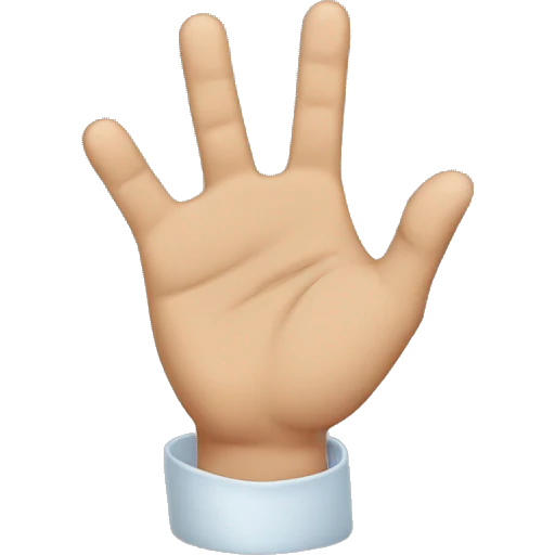 Fingers pinching air  emoji