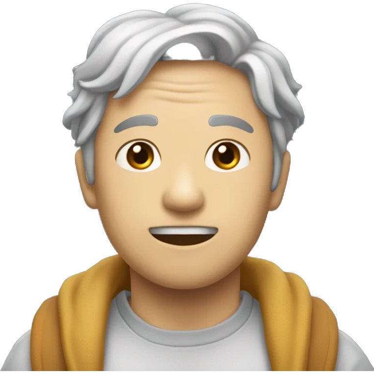 중년의 여가자 화를낸다 emoji