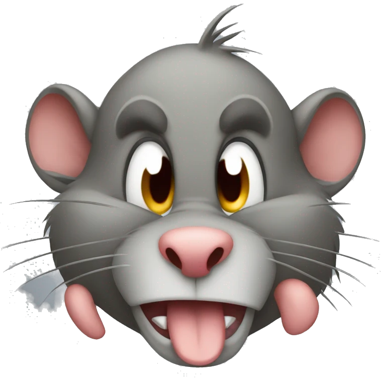 Angry mouse emoji