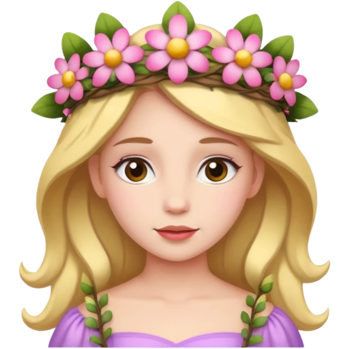 Princess of garden emoji