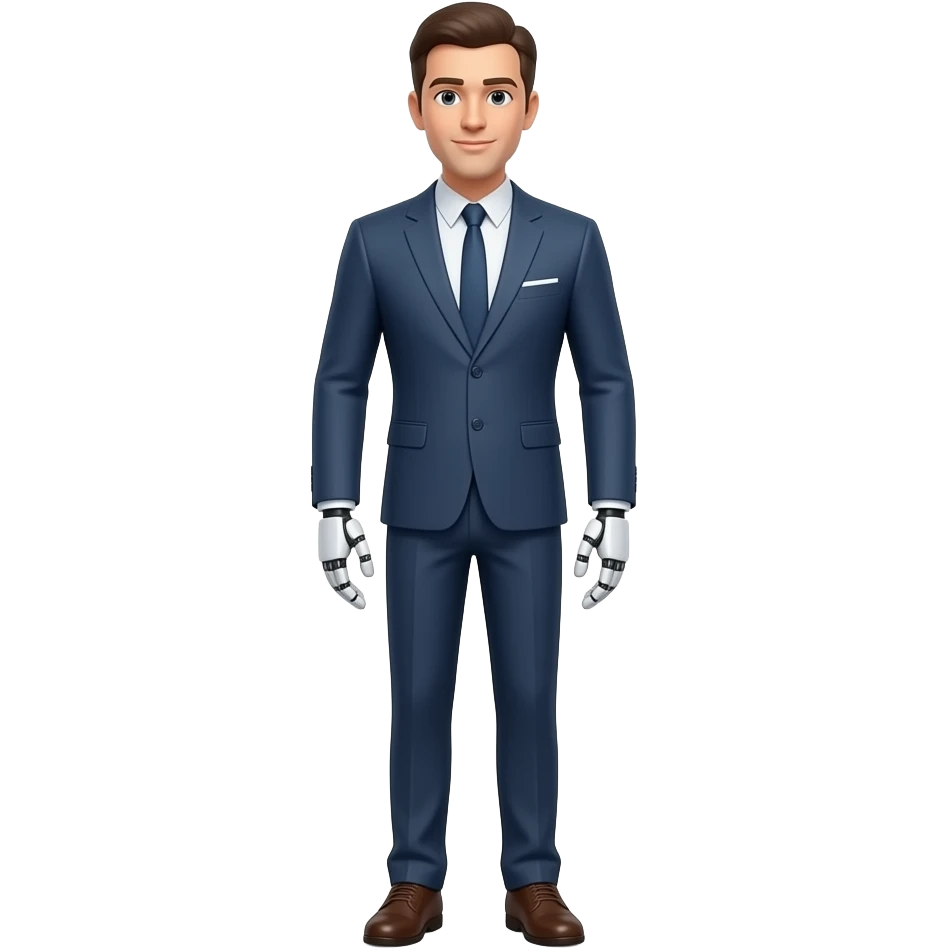 robot options trader emoji