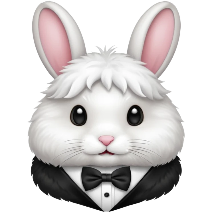 Coelho de laço emoji