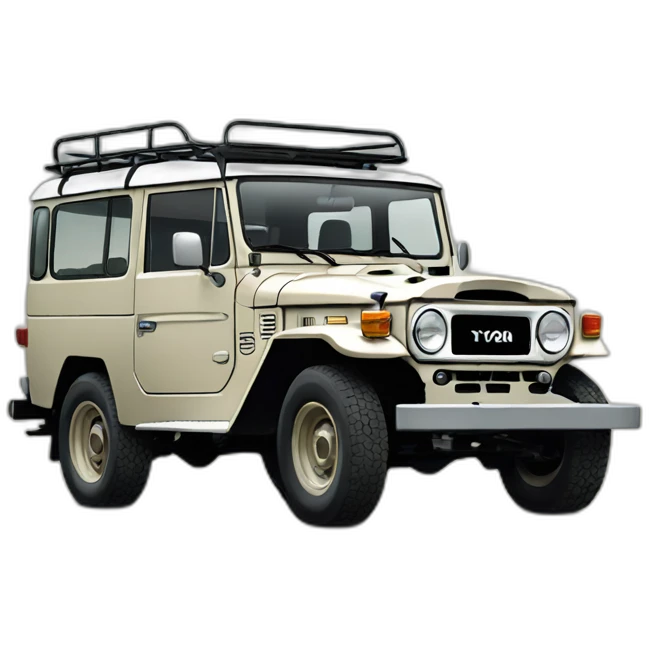 Toyota Land cruiser 40 emoji