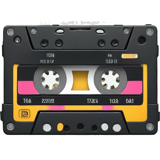 cassette audio emoji