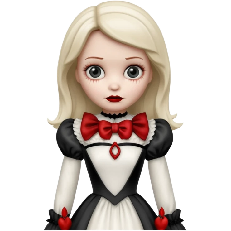 Annabelle doll from The Conjuring movie emoji