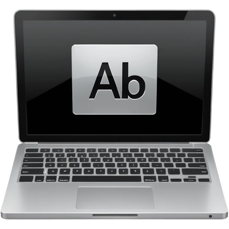 laptop with ableton's tag emoji