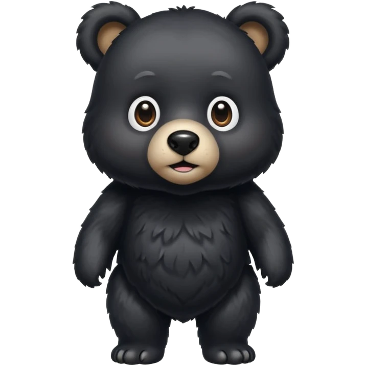 i wanna emoji black bear for my bio emoji
