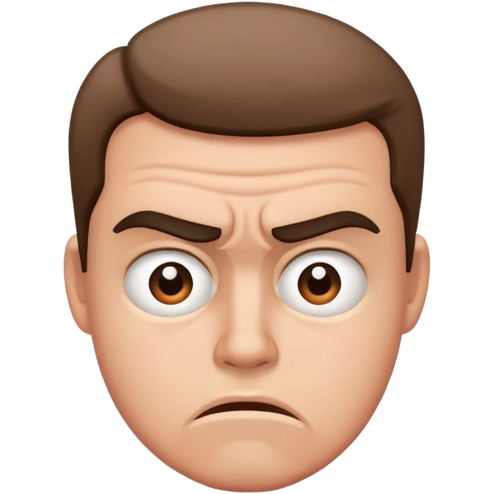 Frustrated  emoji
