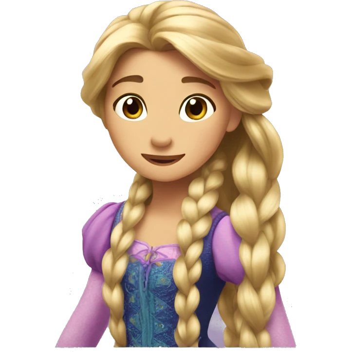 Rapunzel emoji