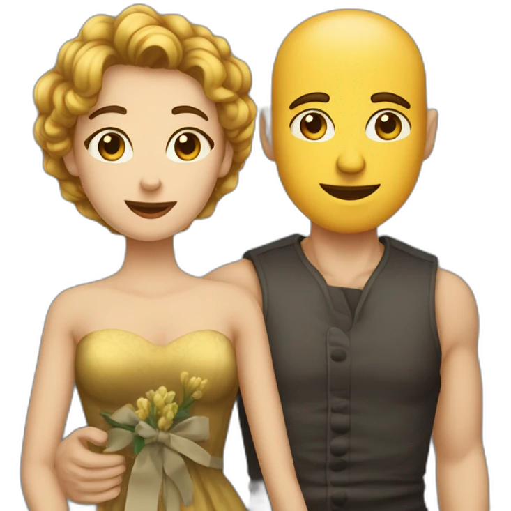 Homme qui tape avec son foit Spouse le côté de son visage emoji