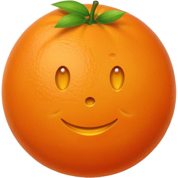 orange  emoji