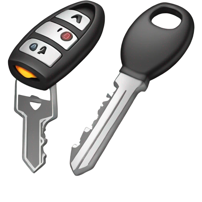 car's key emoji