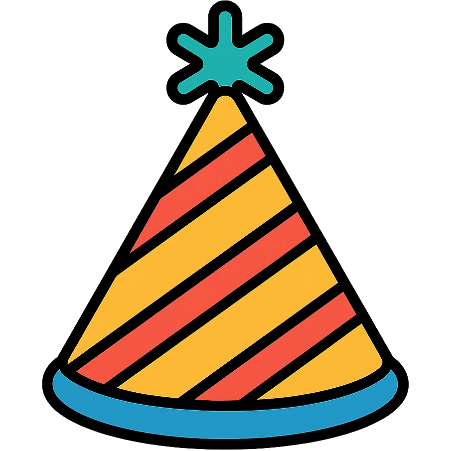 party hat emoji