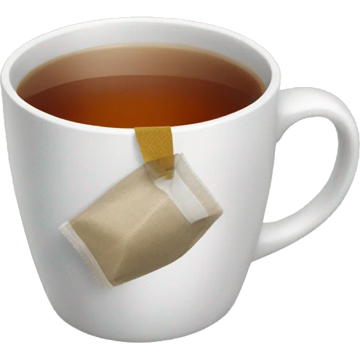 Teabag in a cup emoji