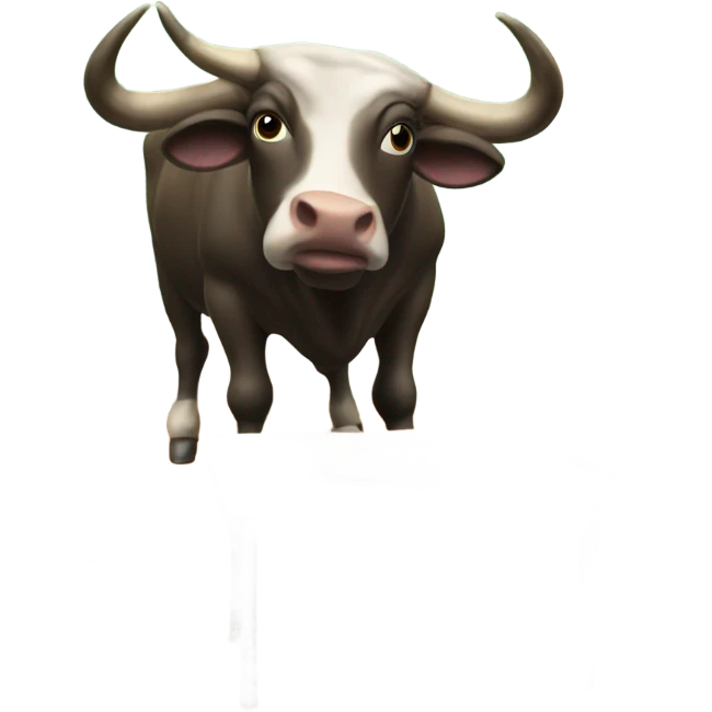 bull in a "classroom" emoji