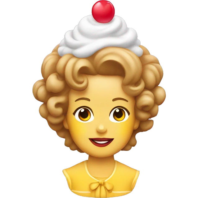 Shirley temple float emoji