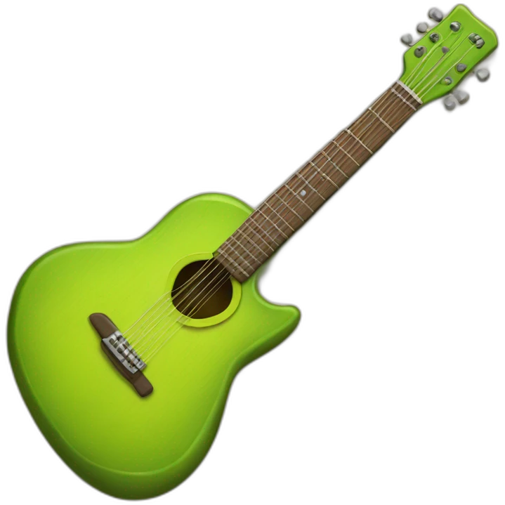 Shrek guitar emoji