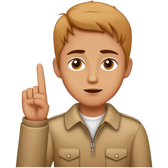 Kaz middle finger emoji