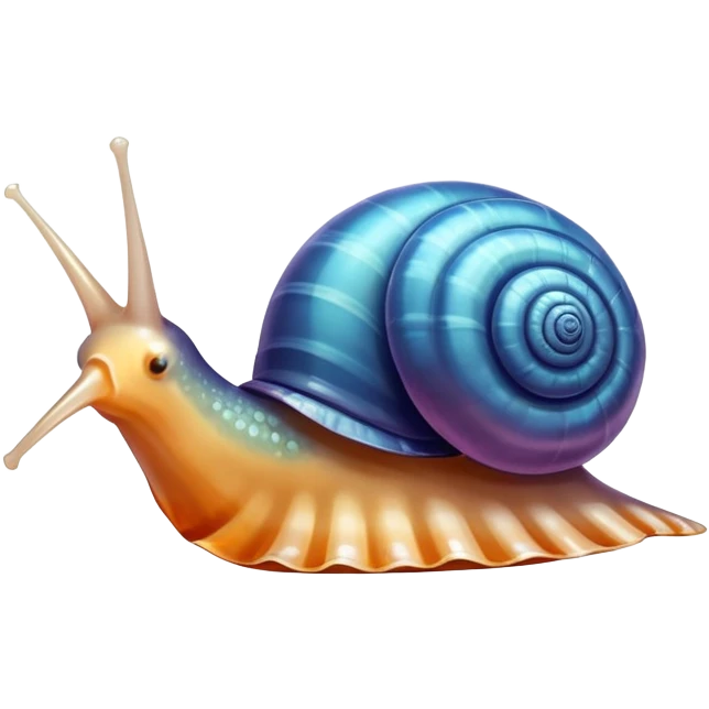 Cute Sea Snail emoji