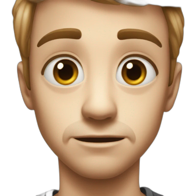 big eyes with clenched jaw emoji