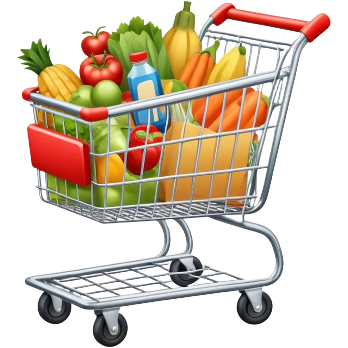 shopping cart emoji