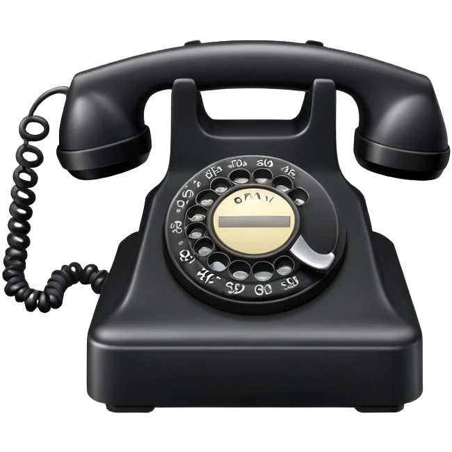 English phone emoji