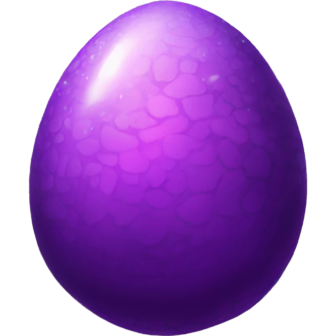 Cool Epic shiny dragon egg emoji