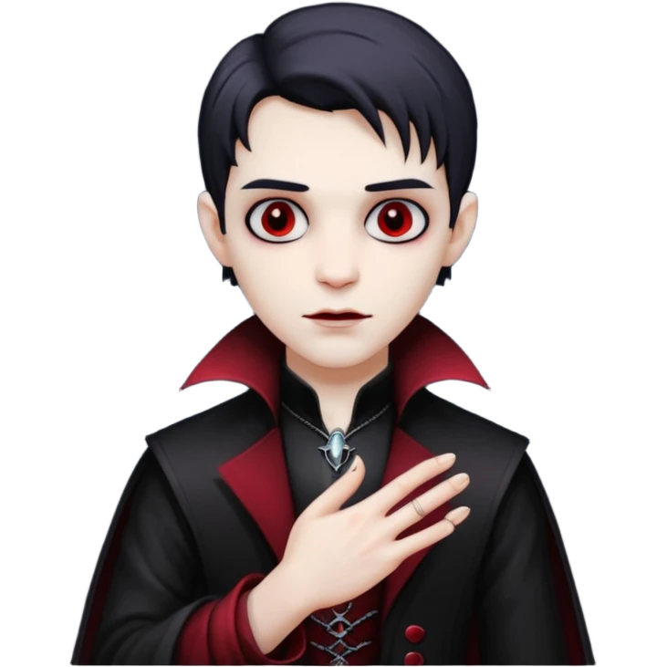Young vamp life hand emoji