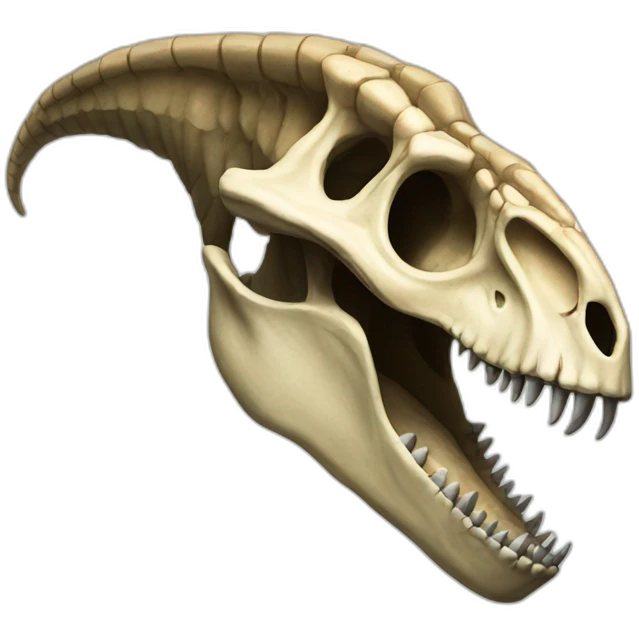 Dinosaur skull emoji