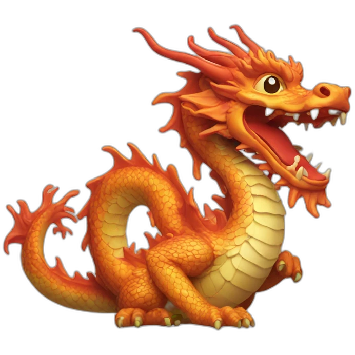 Dragon chinois emoji