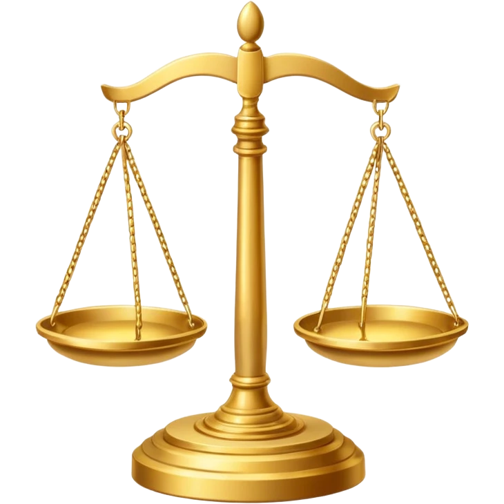 court balance scale emoji