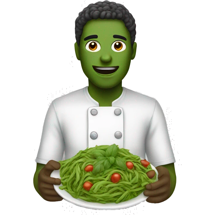 vegetarian who only eats pesto emoji