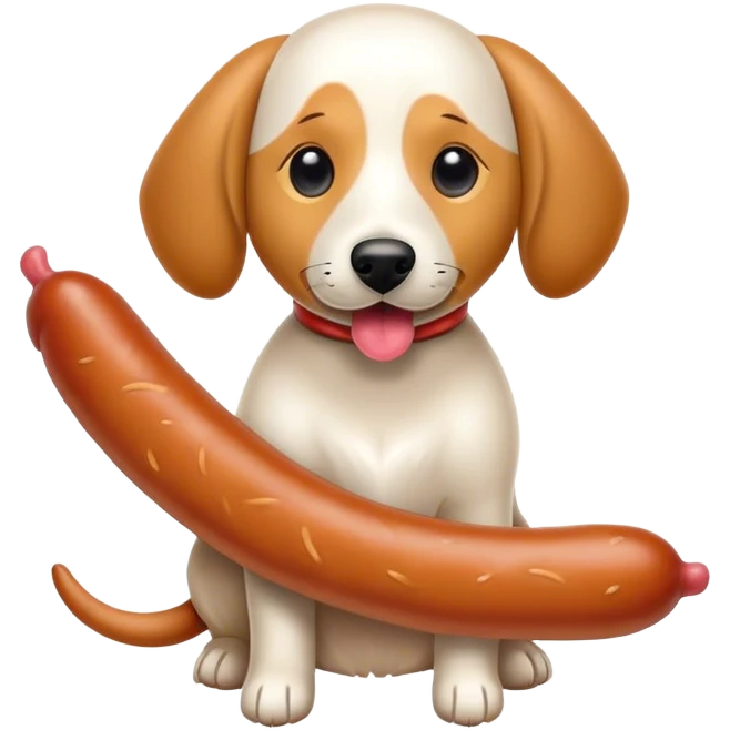 Perro salchicha  emoji