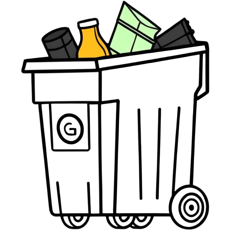 Garbage music emoji