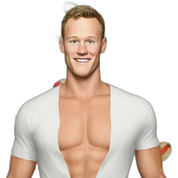 Jonathan Toews as beach bum emoji