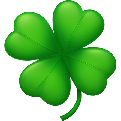 5 leaf clover emoji