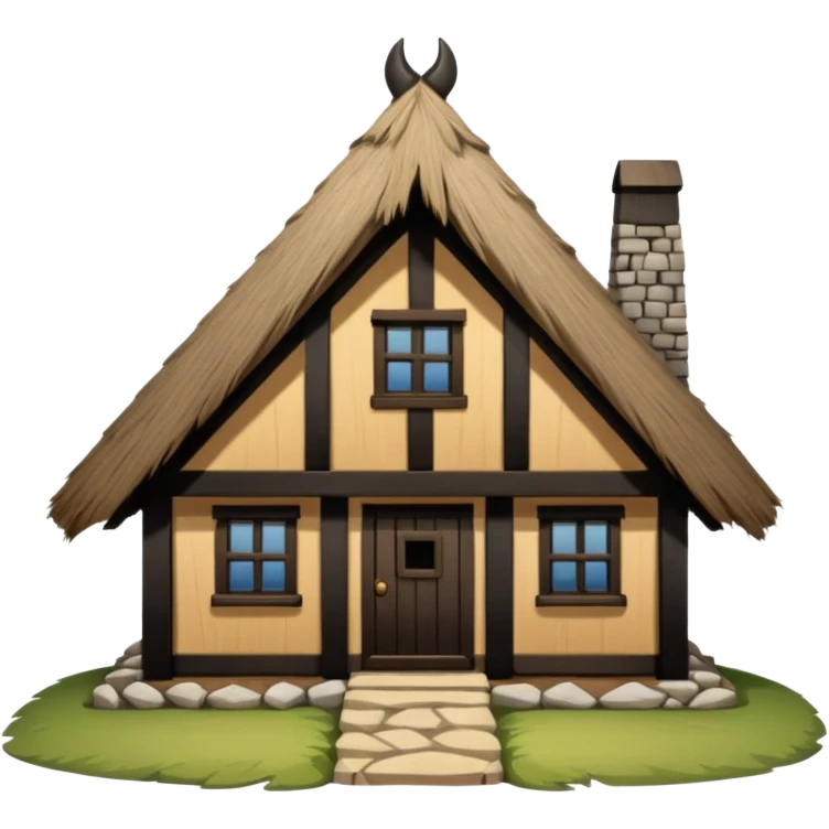 ön cepeden viking ev  emoji