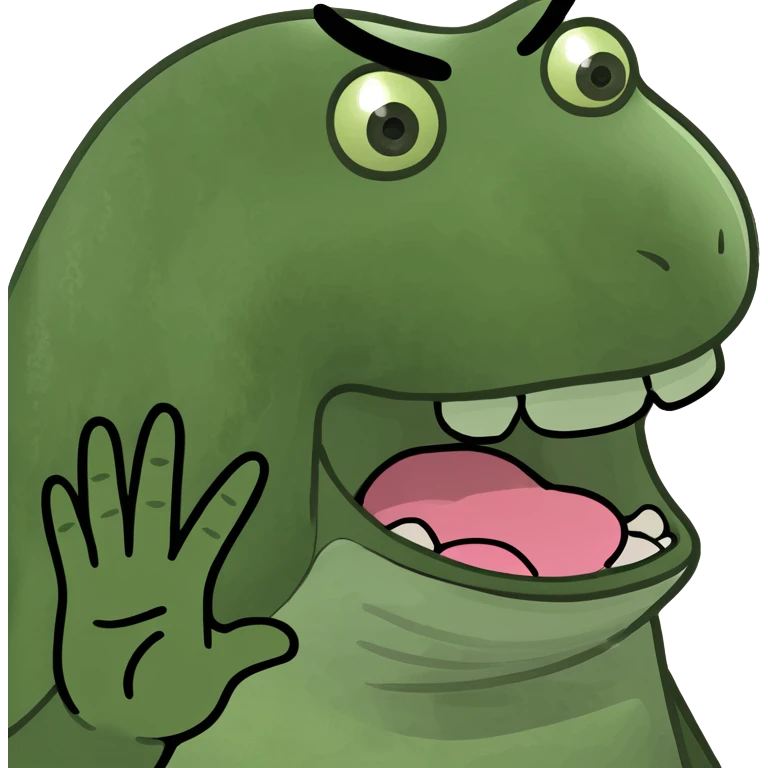 Face with tonuge out and hands to the side emoji