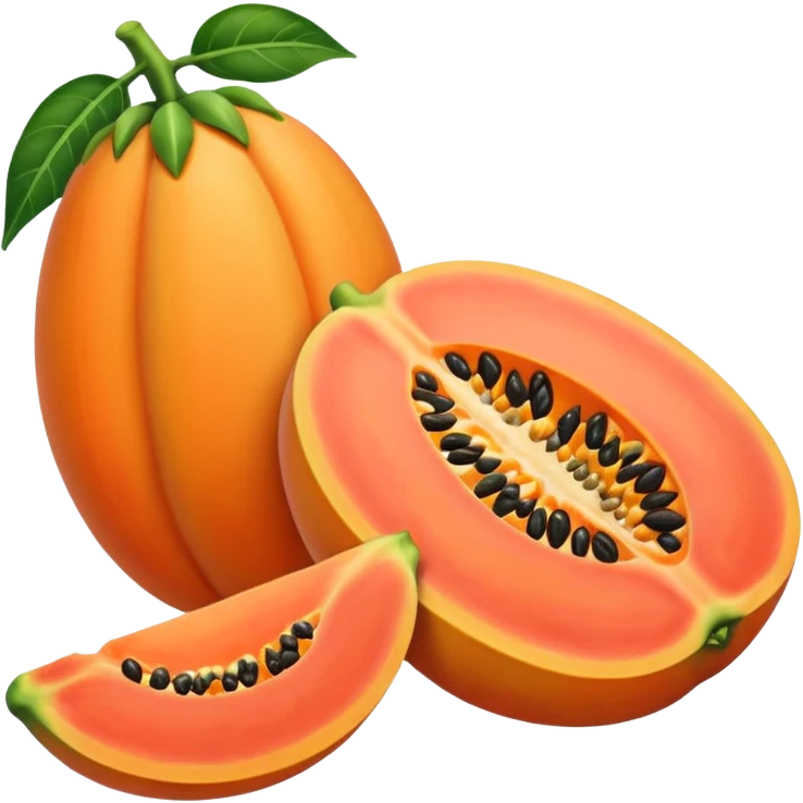 Papaya emoji emoji