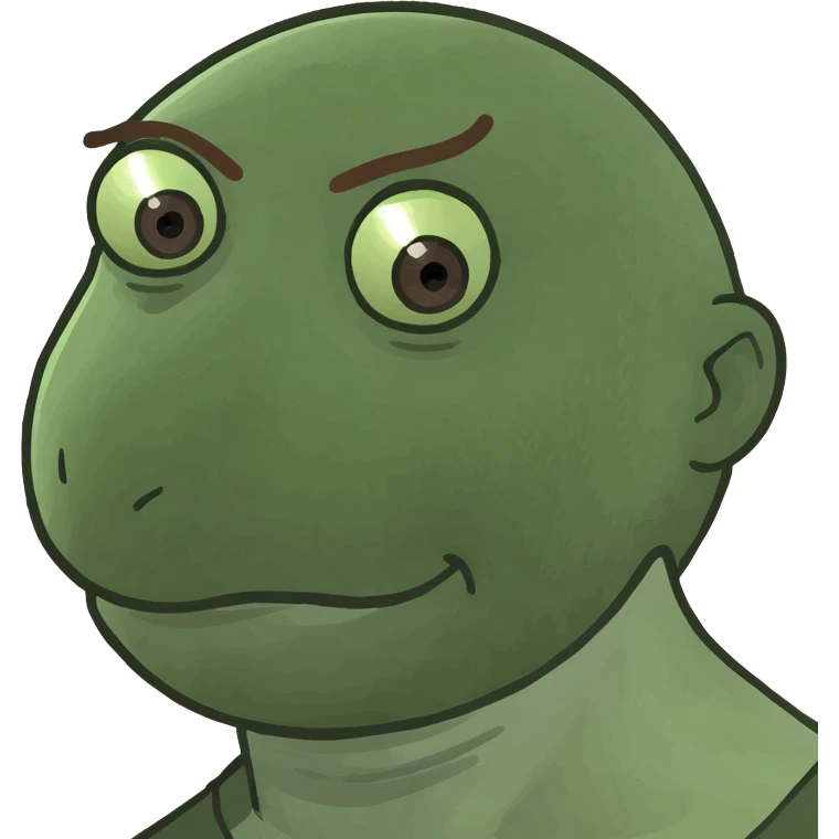 Man with brown hair and a grey patch on side of head emoji